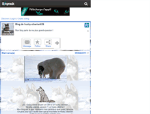 Tablet Screenshot of husky-siberien626.skyrock.com