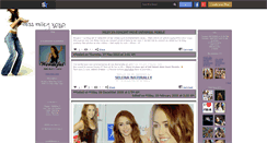Desktop Screenshot of miss-miley--xoxo.skyrock.com