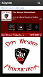 Mobile Screenshot of donweskerproductions.skyrock.com