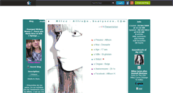 Desktop Screenshot of mllee-allis0n.skyrock.com