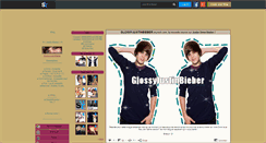 Desktop Screenshot of glossyjustinbieber.skyrock.com