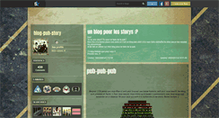 Desktop Screenshot of blog-pub-story.skyrock.com