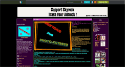 Desktop Screenshot of photo-filtre69.skyrock.com