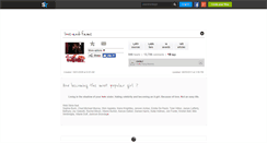 Desktop Screenshot of love-and-fame.skyrock.com