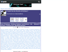 Tablet Screenshot of enjoy-girondins.skyrock.com