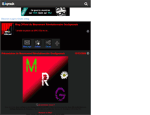 Tablet Screenshot of mrg-officiel.skyrock.com