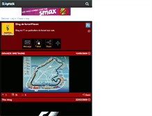 Tablet Screenshot of ferrarif1team.skyrock.com