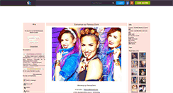 Desktop Screenshot of famous-demi.skyrock.com