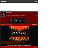 Tablet Screenshot of akano91.skyrock.com