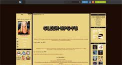 Desktop Screenshot of gleek-rpg-fb.skyrock.com