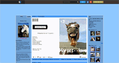 Desktop Screenshot of horses--love.skyrock.com