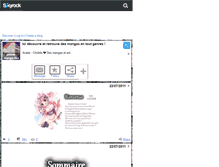 Tablet Screenshot of anime-manga-fan.skyrock.com