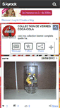 Mobile Screenshot of cocaglassescollection.skyrock.com