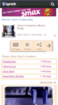 Mobile Screenshot of greys--music.skyrock.com