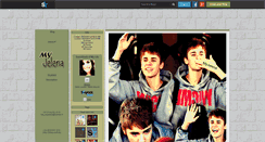 Desktop Screenshot of myjelena.skyrock.com