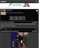 Tablet Screenshot of ecuriepilou.skyrock.com