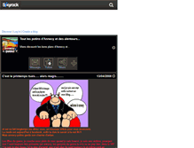 Tablet Screenshot of annecy-potins.skyrock.com