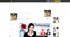 Desktop Screenshot of amelia-warner.skyrock.com