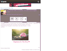 Tablet Screenshot of hapinessisthekey.skyrock.com