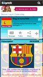 Mobile Screenshot of barca7090.skyrock.com