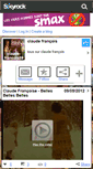 Mobile Screenshot of claude-francois59.skyrock.com
