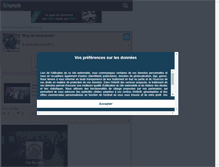 Tablet Screenshot of lebossjustin.skyrock.com