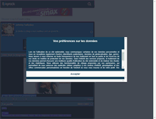 Tablet Screenshot of johnnyhalforever.skyrock.com