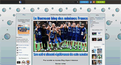 Desktop Screenshot of minimes-france-2010.skyrock.com