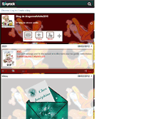 Tablet Screenshot of dragonnefofolle2010.skyrock.com