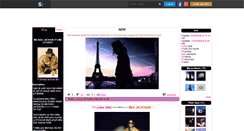 Desktop Screenshot of michael-jackson-jtm.skyrock.com