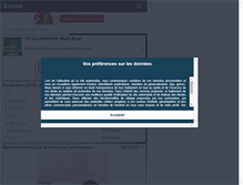Tablet Screenshot of joycejonathan-officiel.skyrock.com