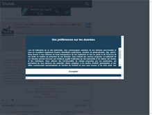 Tablet Screenshot of melanie-laurent-love.skyrock.com
