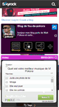 Mobile Screenshot of fou-de-pokora.skyrock.com