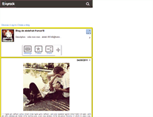 Tablet Screenshot of abdelhak-france18.skyrock.com