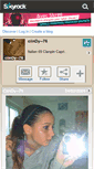 Mobile Screenshot of ciindy--76.skyrock.com