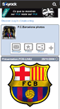 Mobile Screenshot of fcb-lh4u.skyrock.com