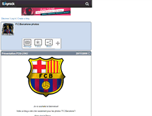 Tablet Screenshot of fcb-lh4u.skyrock.com