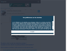 Tablet Screenshot of leplusbeauchevaldumonde.skyrock.com
