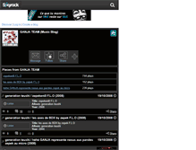 Tablet Screenshot of gt-officiel.skyrock.com