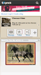 Mobile Screenshot of chevaux-video.skyrock.com