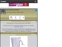 Tablet Screenshot of bottes-de-majorettes.skyrock.com