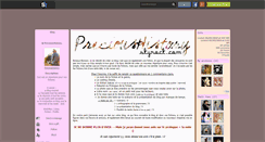 Desktop Screenshot of precioushistory.skyrock.com