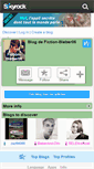 Mobile Screenshot of fiction-bieber06.skyrock.com