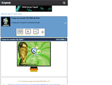 Tablet Screenshot of foot-cup2006.skyrock.com