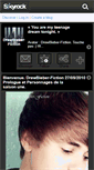 Mobile Screenshot of drewbieber-fiction.skyrock.com