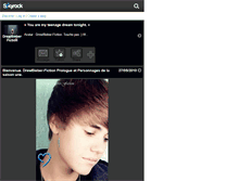 Tablet Screenshot of drewbieber-fiction.skyrock.com