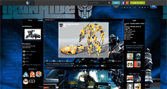 Desktop Screenshot of fandetransformers59282.skyrock.com