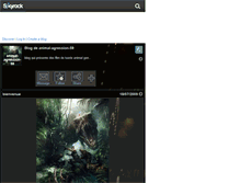 Tablet Screenshot of animal-agression-59.skyrock.com