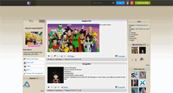 Desktop Screenshot of dragonballz255.skyrock.com