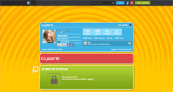 Desktop Screenshot of crystel76.skyrock.com